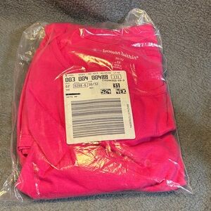 Woman Within Bright Pink Short Sleeve Tee